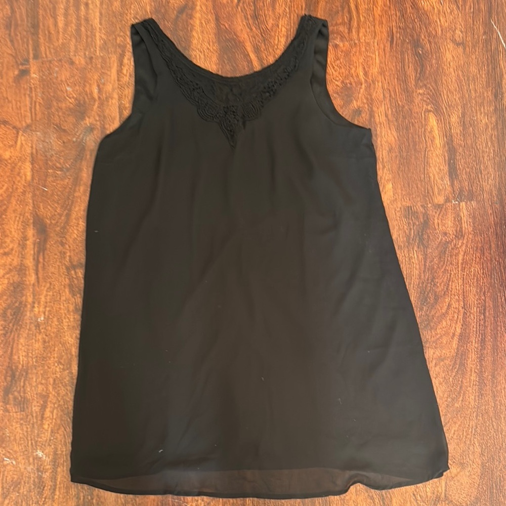 Elegant Black Sleeveless Top